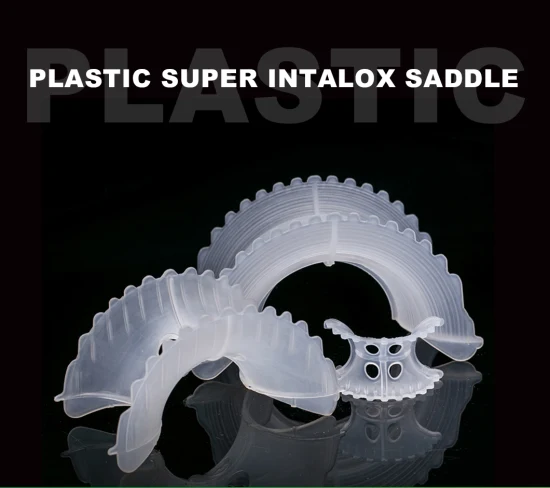 CPVC-Kunststoff-Intalox-Super-Sattelring, PVDF-PE-Super-Intalox-Sattel